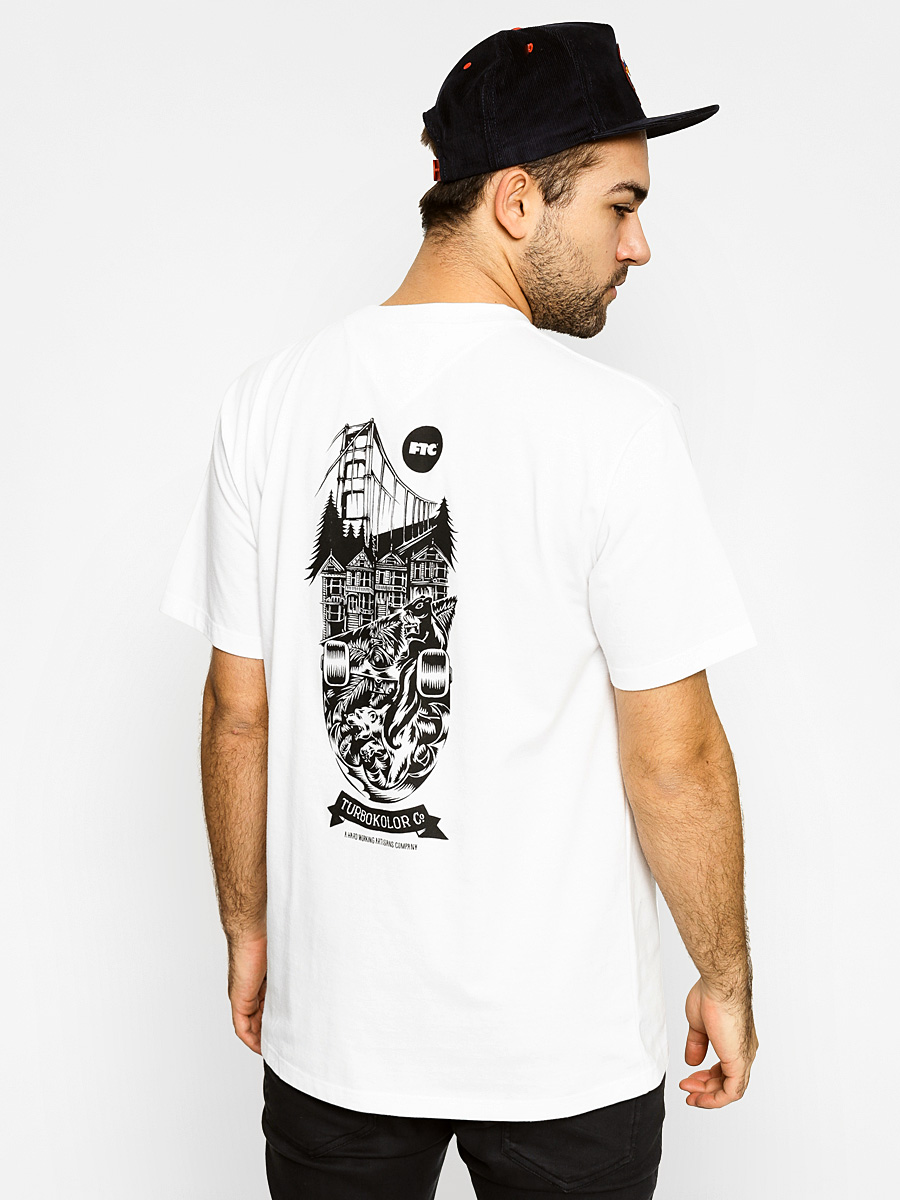 T-shirt Turbokolor Ftc x Tk (white)