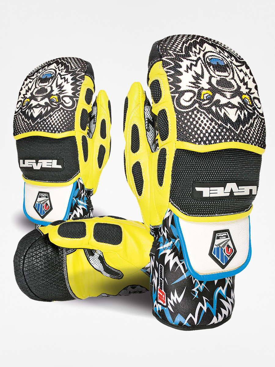 Rękawice Level Worldcup CF Mitt (black/yellow)