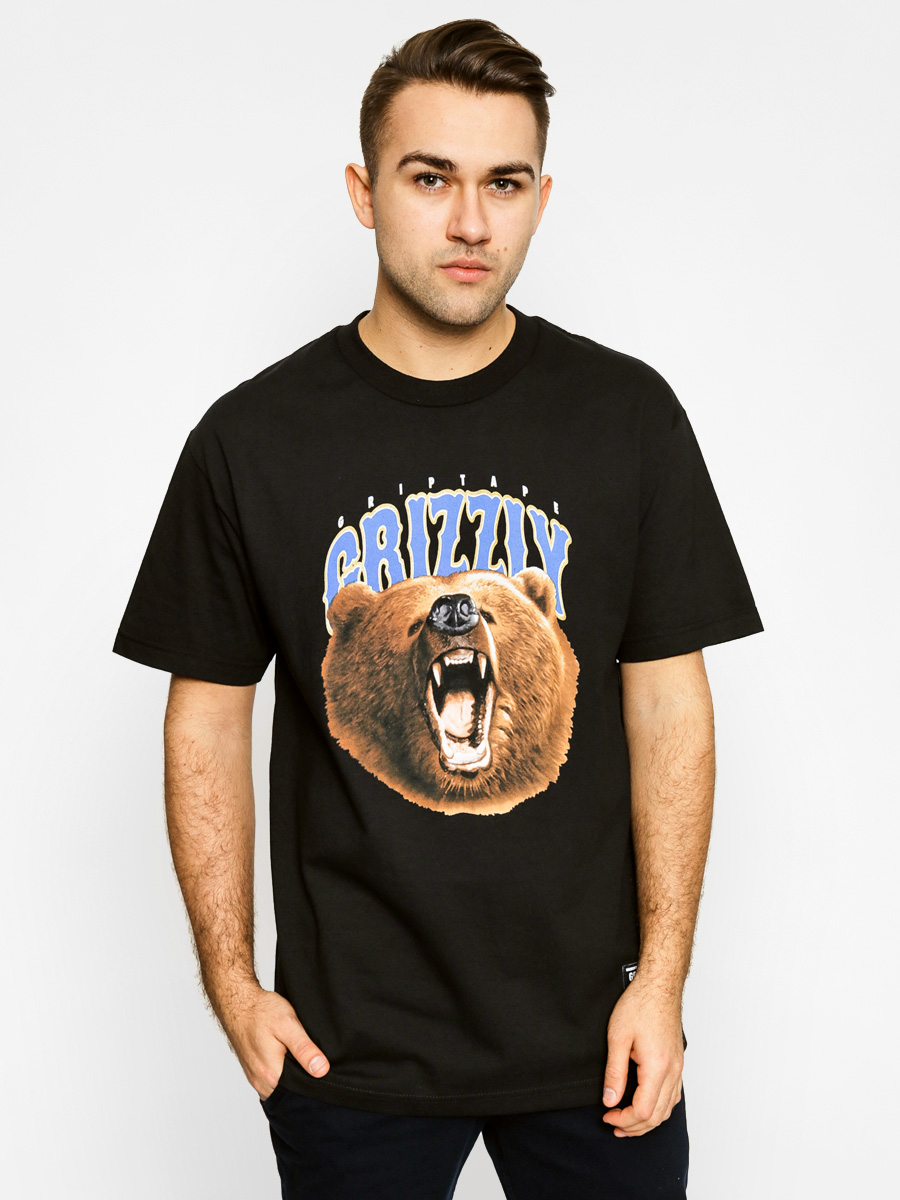 T-shirt Grizzly Griptape The Roar (black)
