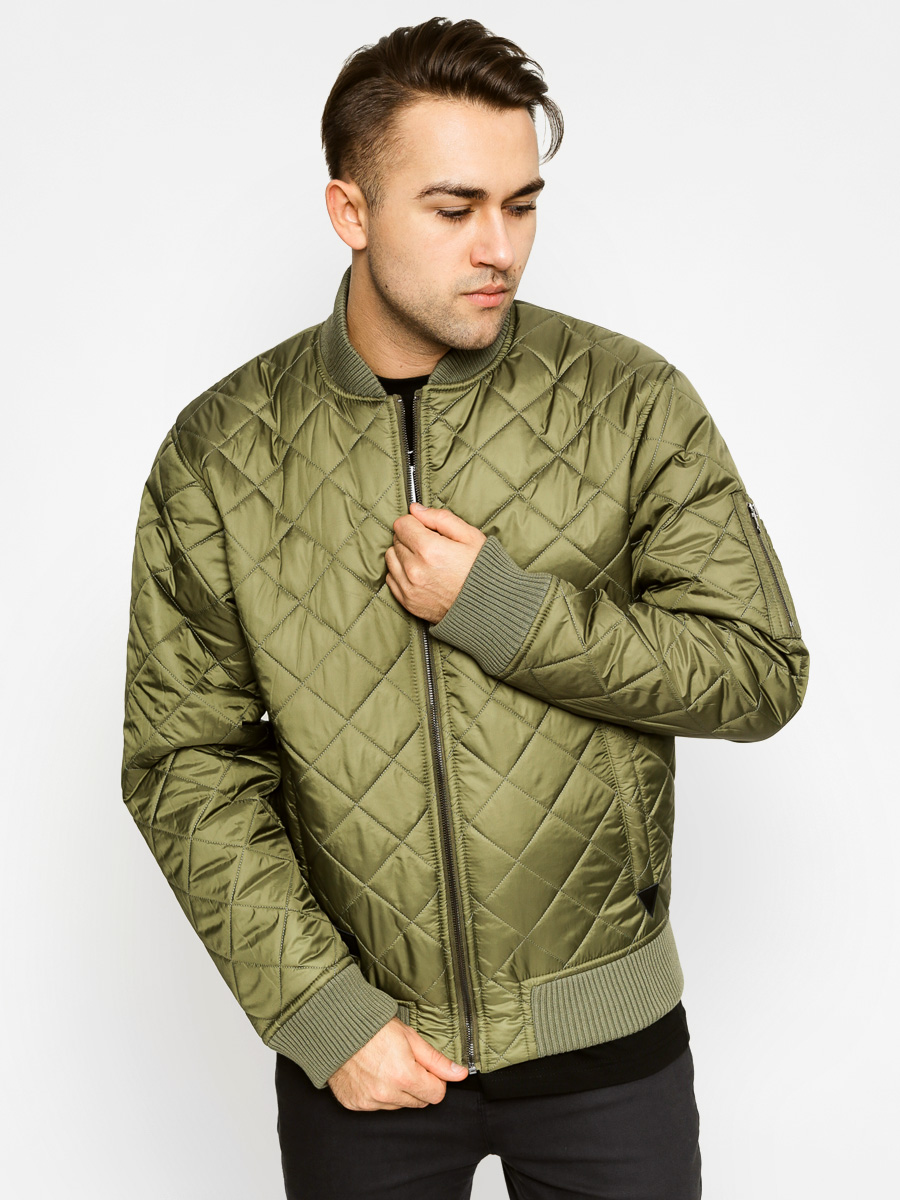 Kurtka Backyard Cartel Bomber (olive/orange)