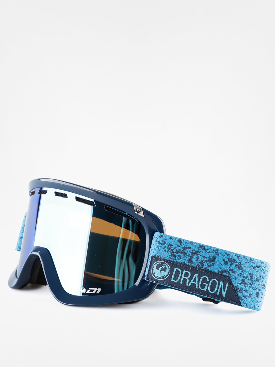 Gogle Dragon D1 (stone blue/blue steel yellow red ion)