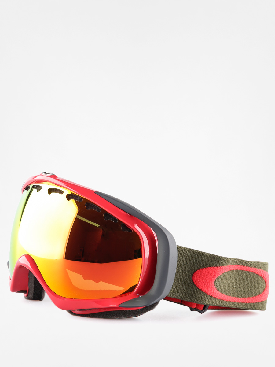 Gogle Oakley Crowbar (red herb w/fire iridium)