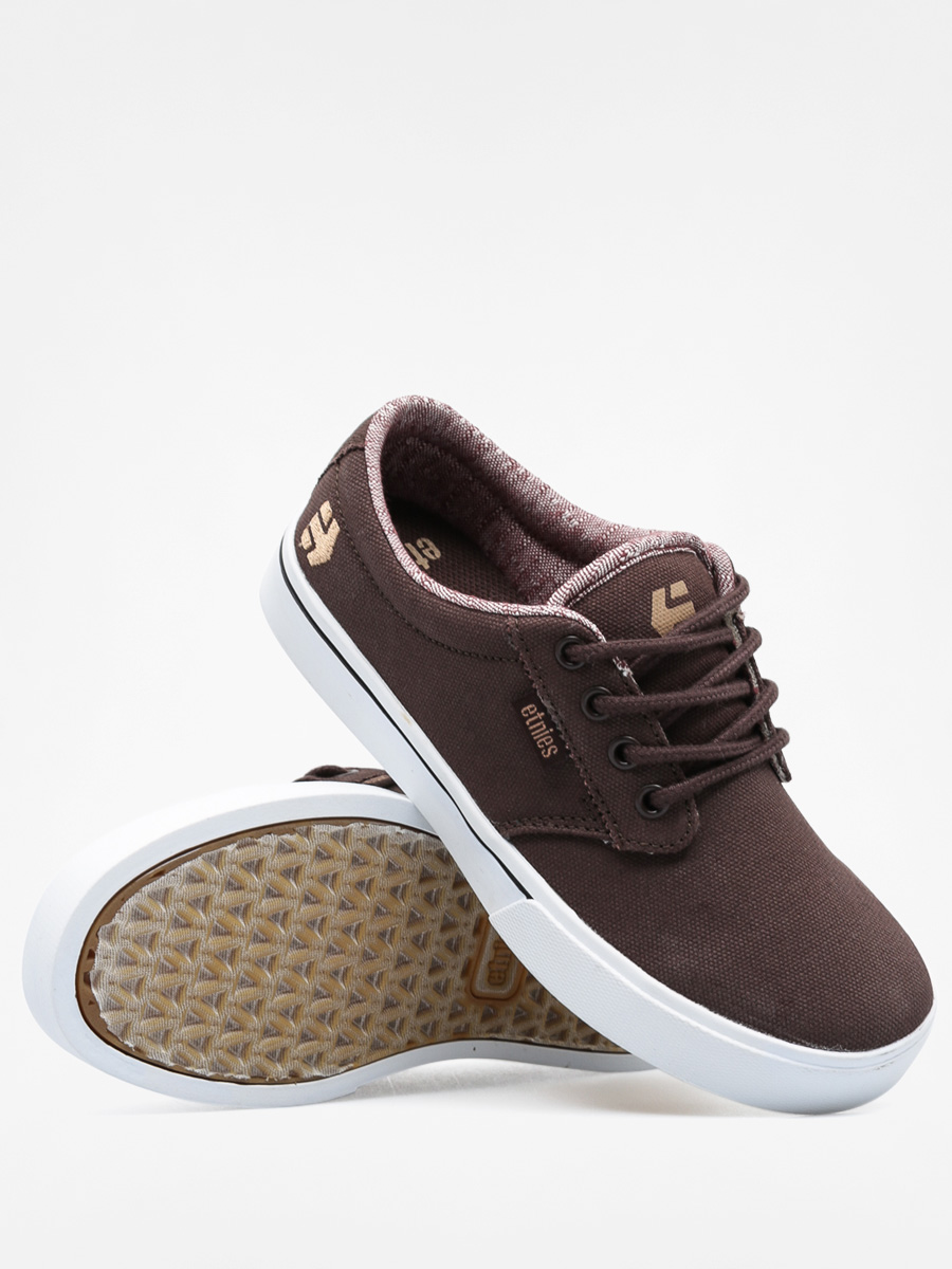 Buty dziecięce Etnies Jameson 2 Eco (brown/white)