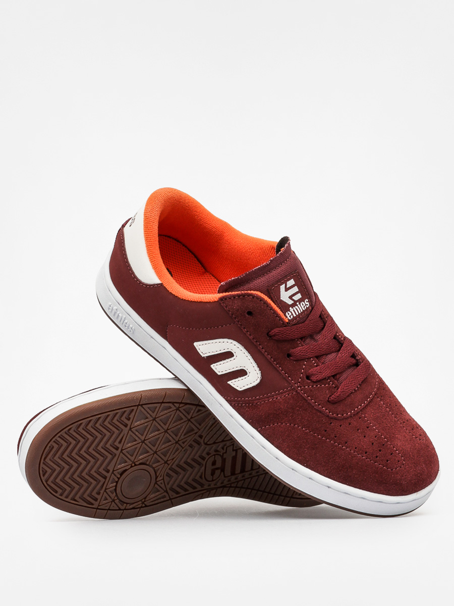 Buty dziecięce Etnies Kids Lo Cut (burgundy)
