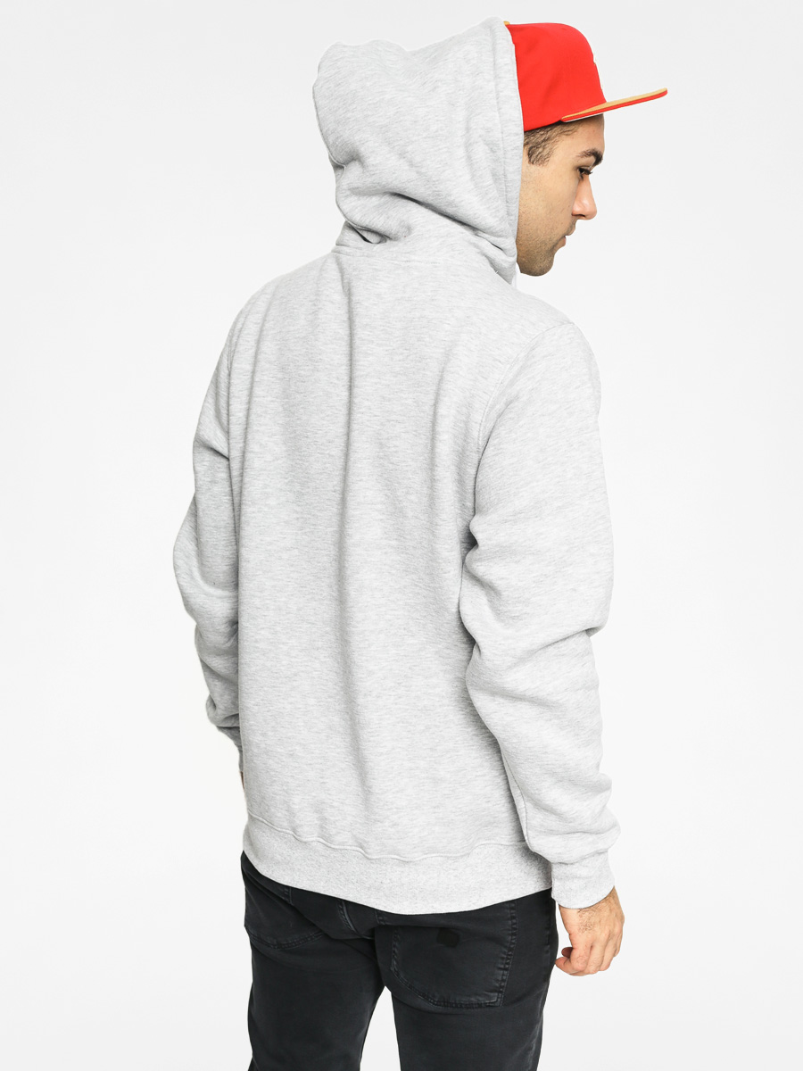 Bluza z kapturem MassDnm Weed Time HD (light grey)