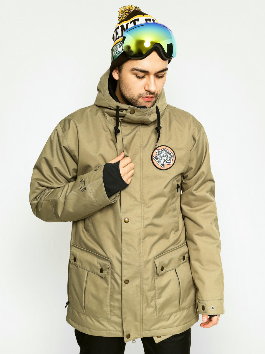 Kurtka snowboardowa Airblaster Grumpy taupe