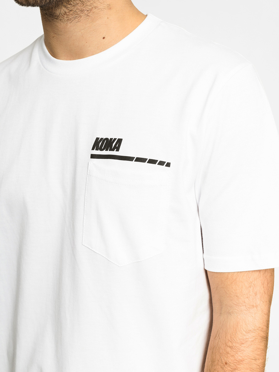T-shirt Koka Take From The Rich Pocket (white)