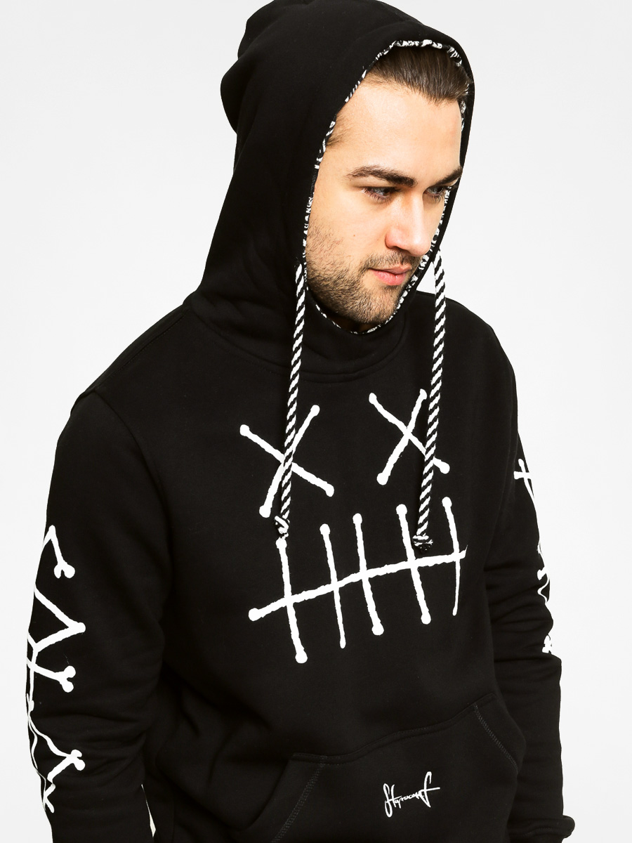 Bluza z kapturem Stoprocent Bms Voodoo HD (black)