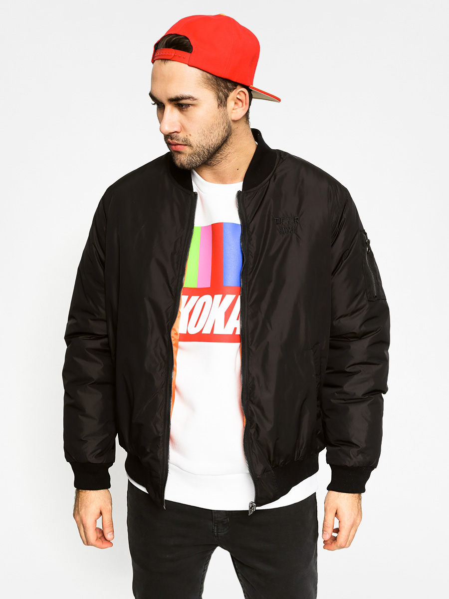 Kurtka Koka Tftr Bomber Reversible (black/orange)