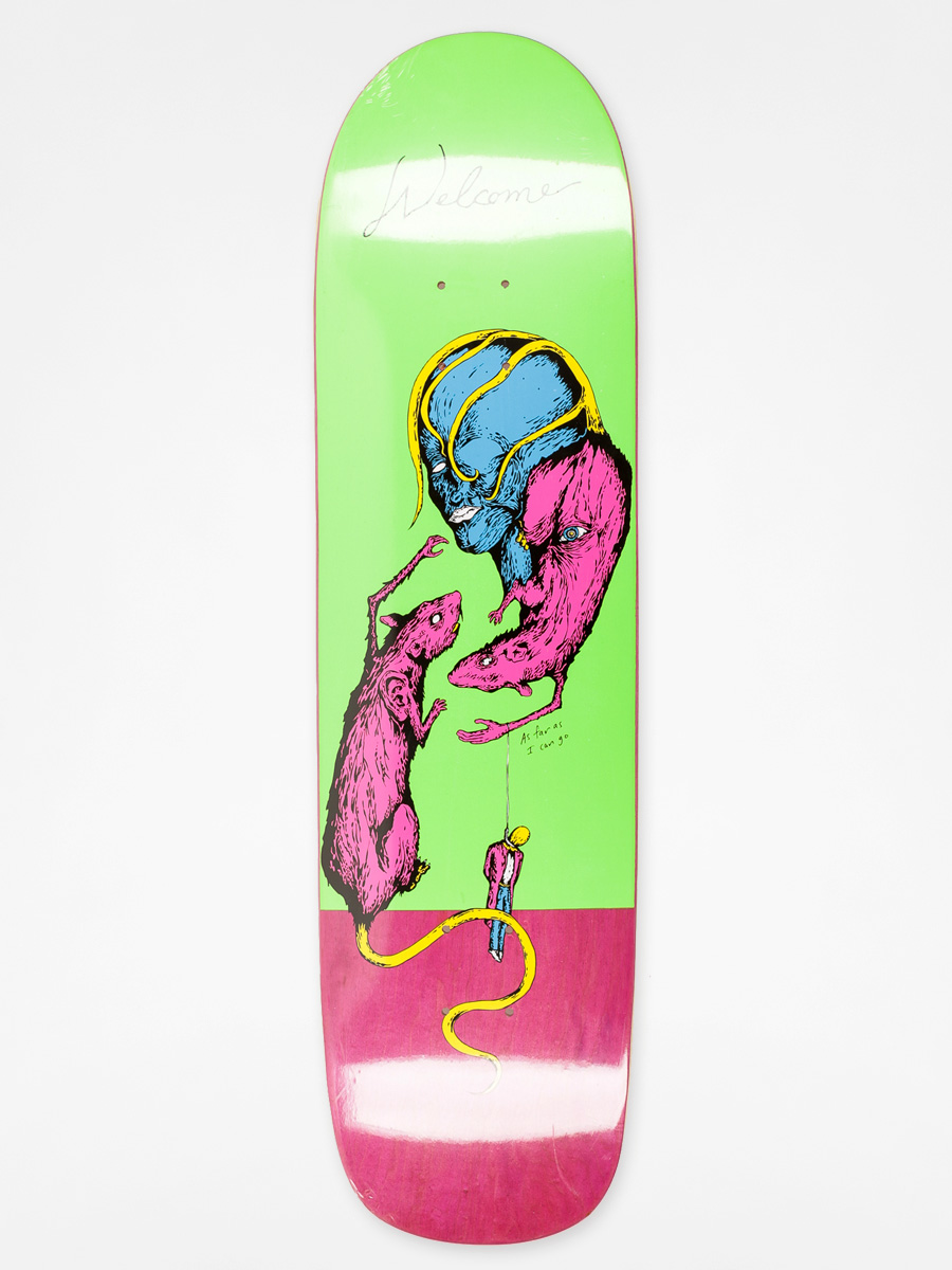 Deck Welcome Rat Face On Son Of Planchette (green/red)