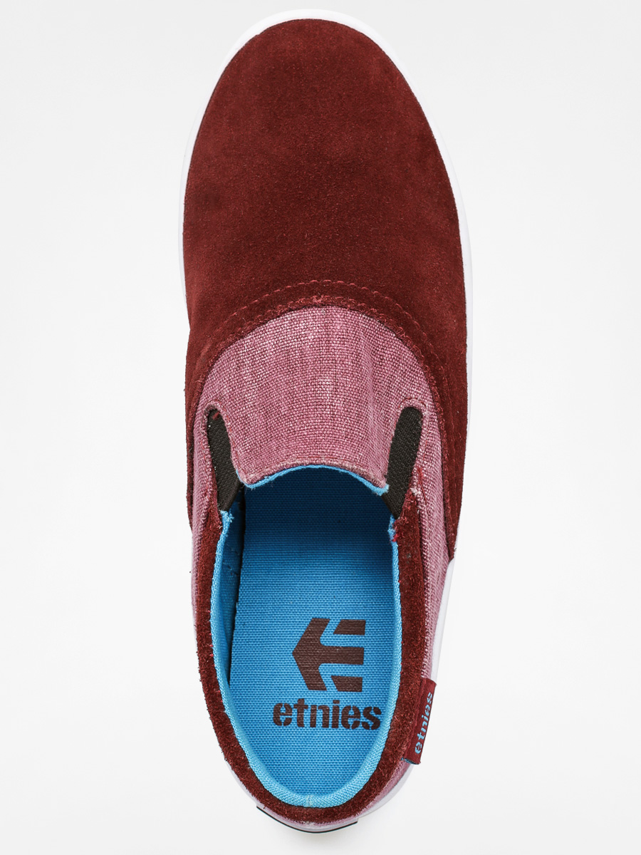 Buty dziecięce Etnies Kids Corby Slip (burgundy)