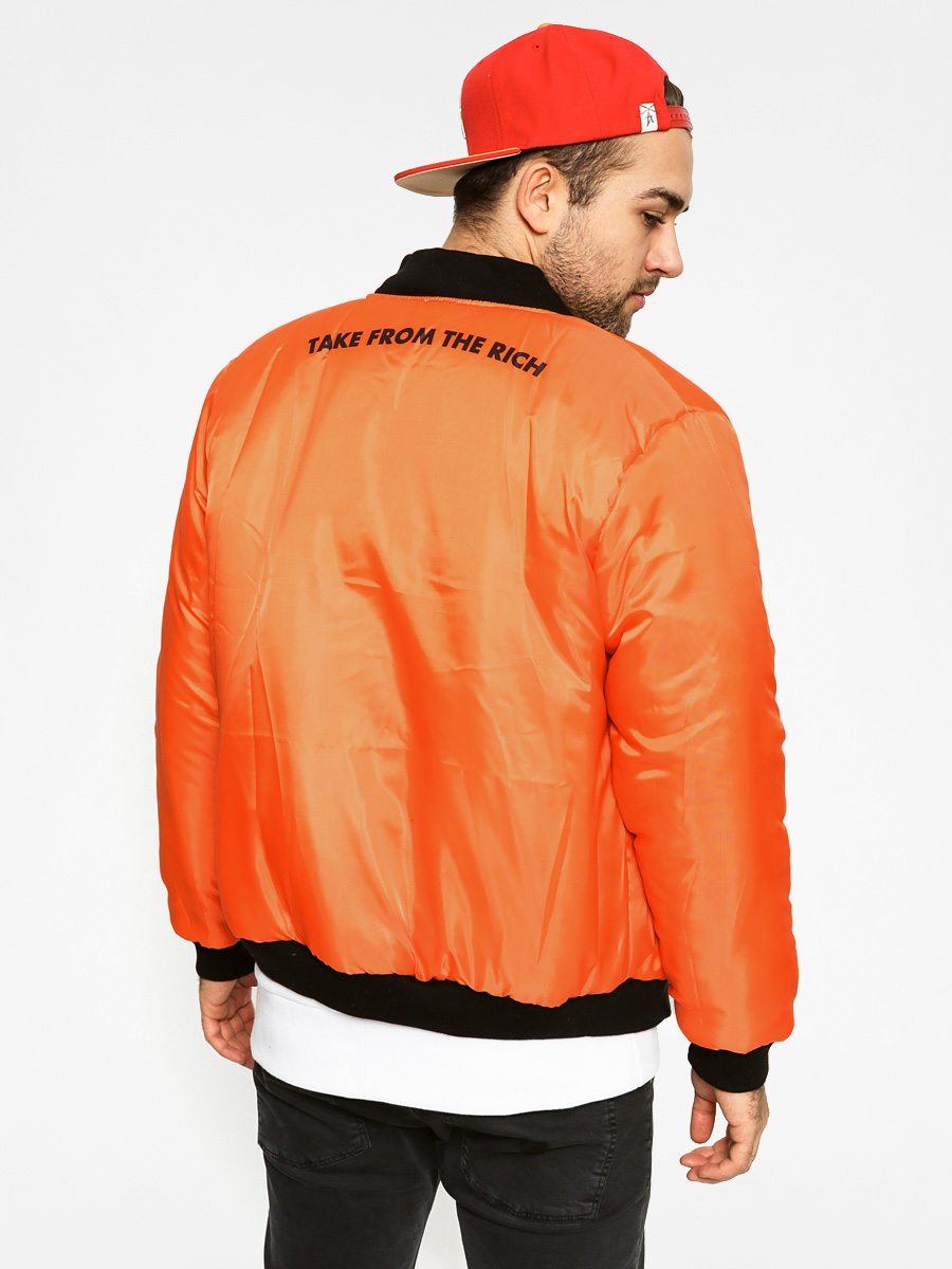 Kurtka Koka Tftr Bomber Reversible (black/orange)