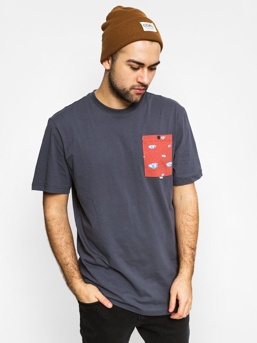 T-shirt Altamont Seeing Pocket (ash)