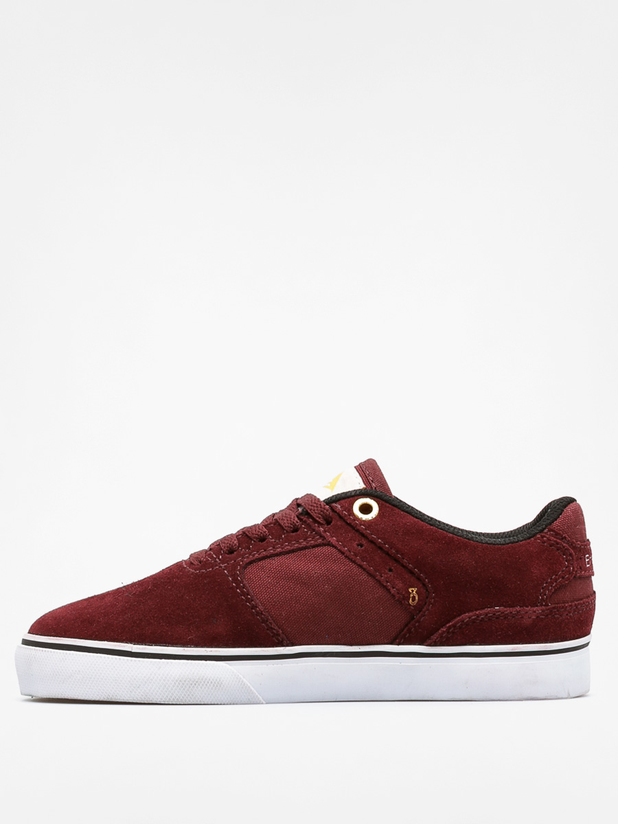 Buty dziecięce Emerica The Reynolds Low Vulc (burgundy/white)