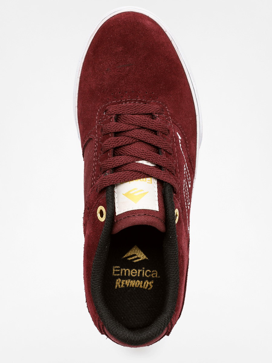 Buty dziecięce Emerica The Reynolds Low Vulc (burgundy/white)