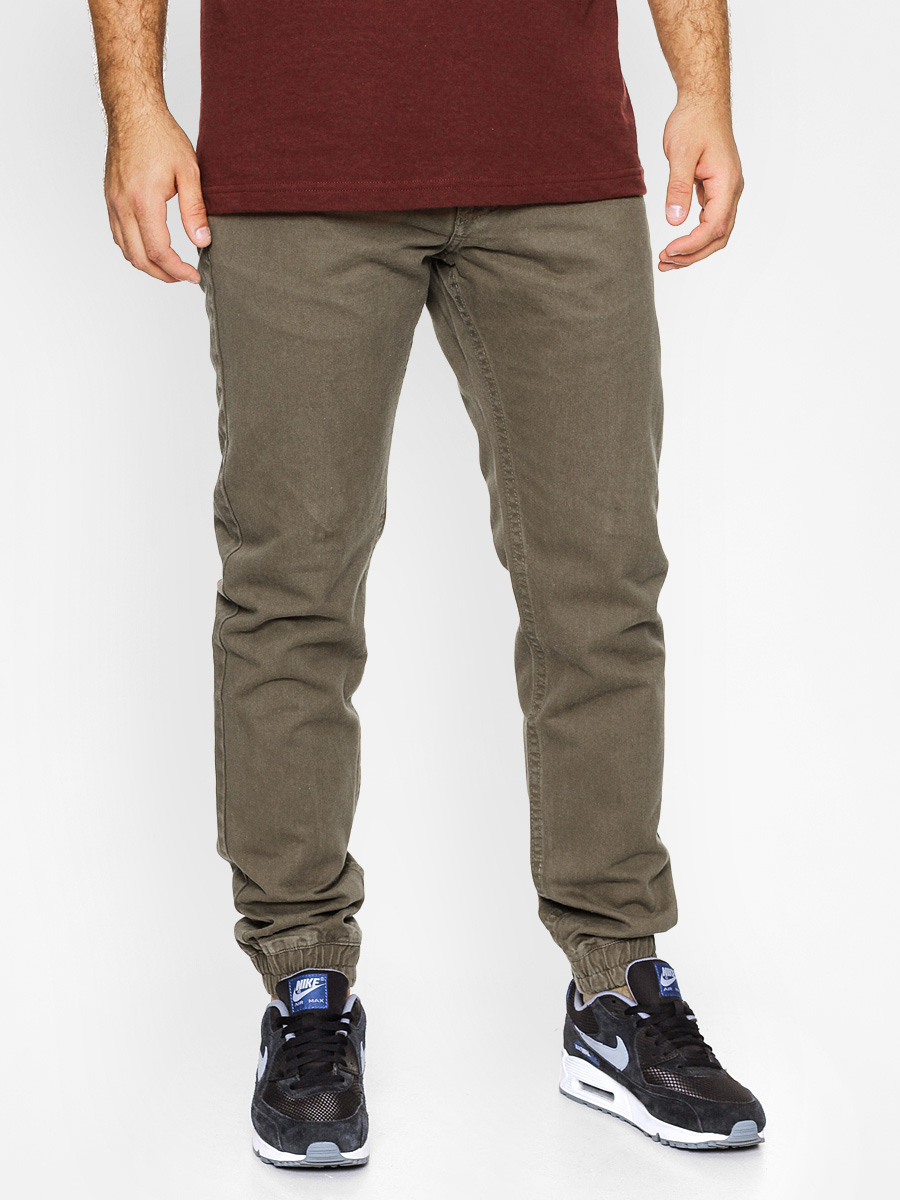 Spodnie MassDnm Signature Jogger Sneaker Fit (olive green)