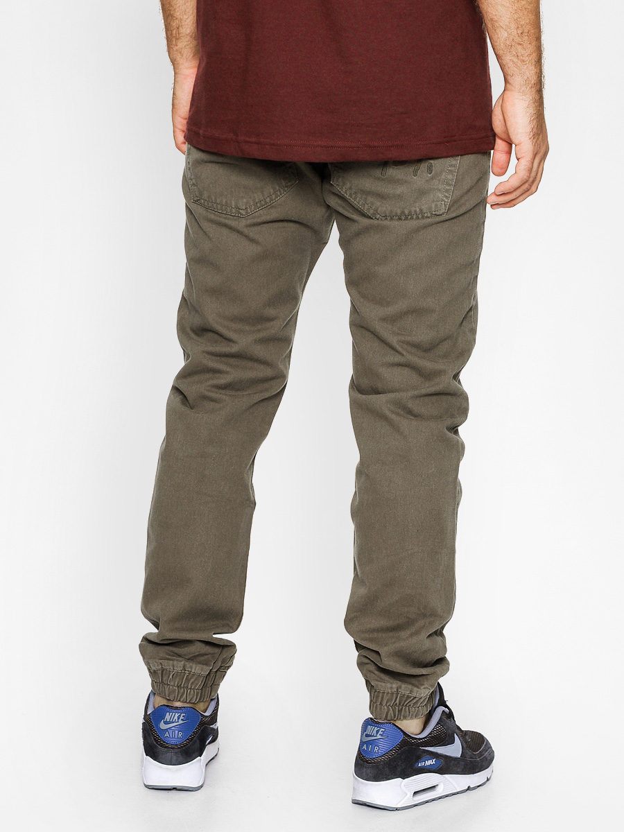 Spodnie MassDnm Signature Jogger Sneaker Fit (olive green)