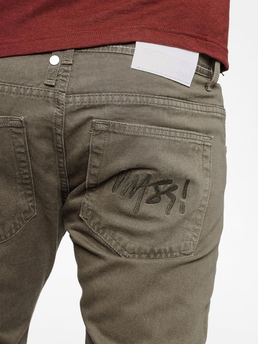 Spodnie MassDnm Signature Jogger Sneaker Fit (olive green)