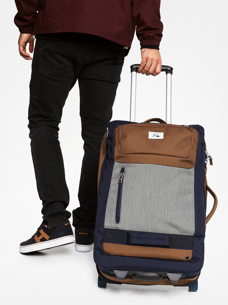 Walizka Quiksilver Circuit (brown/navy/grey)