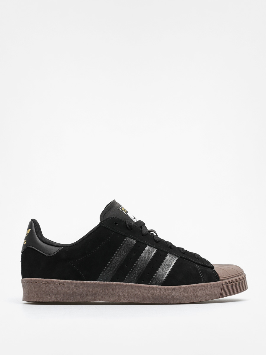 Buty adidas Superstar Vulc Adv (cblack/goldmt/gums)