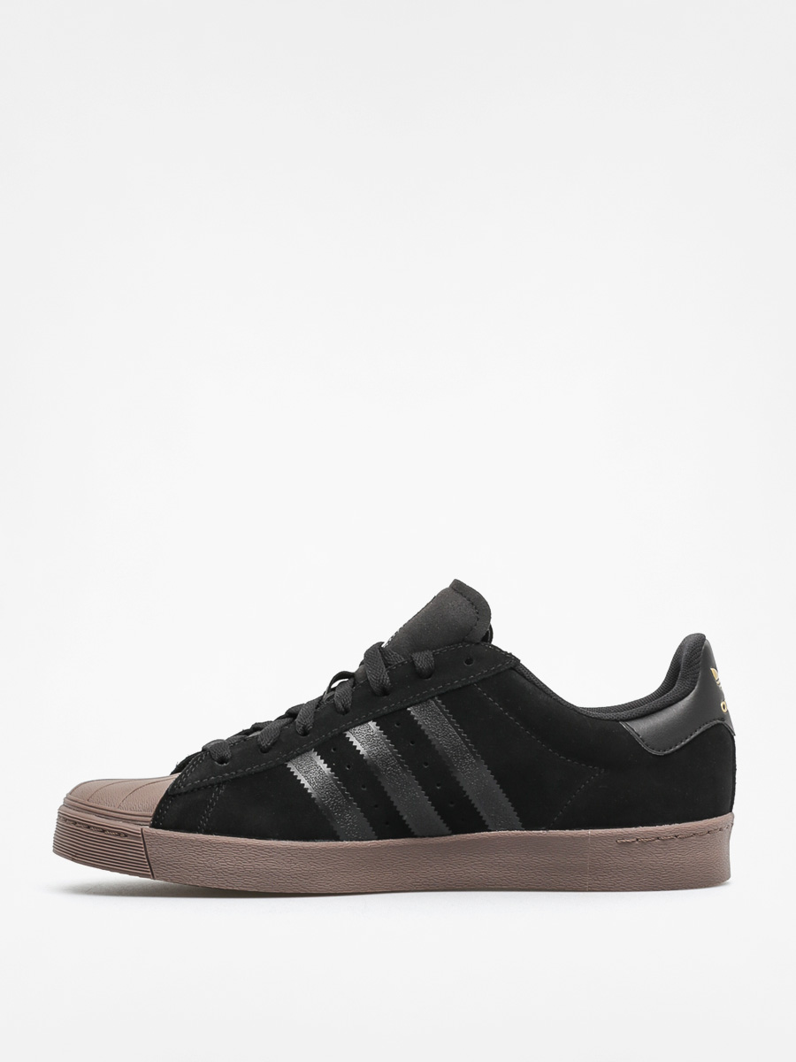 Buty adidas Superstar Vulc Adv (cblack/goldmt/gums)