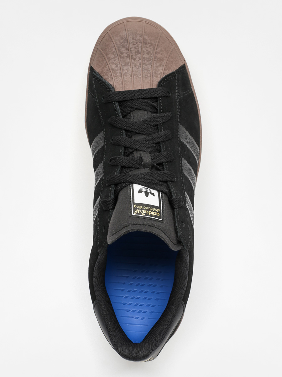 Buty adidas Superstar Vulc Adv (cblack/goldmt/gums)