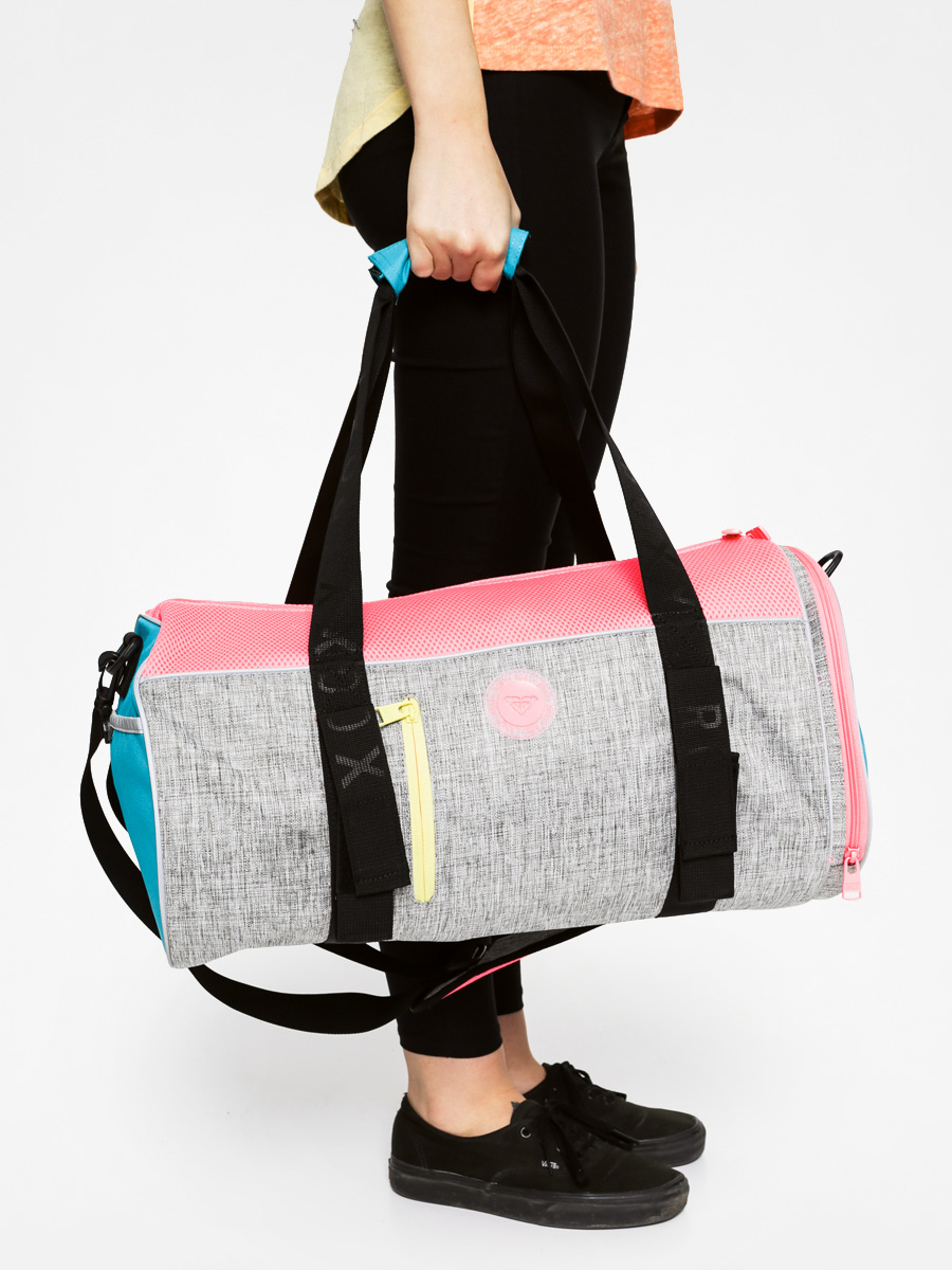 Torba Roxy Ribon Wmn (heather grey/pink)