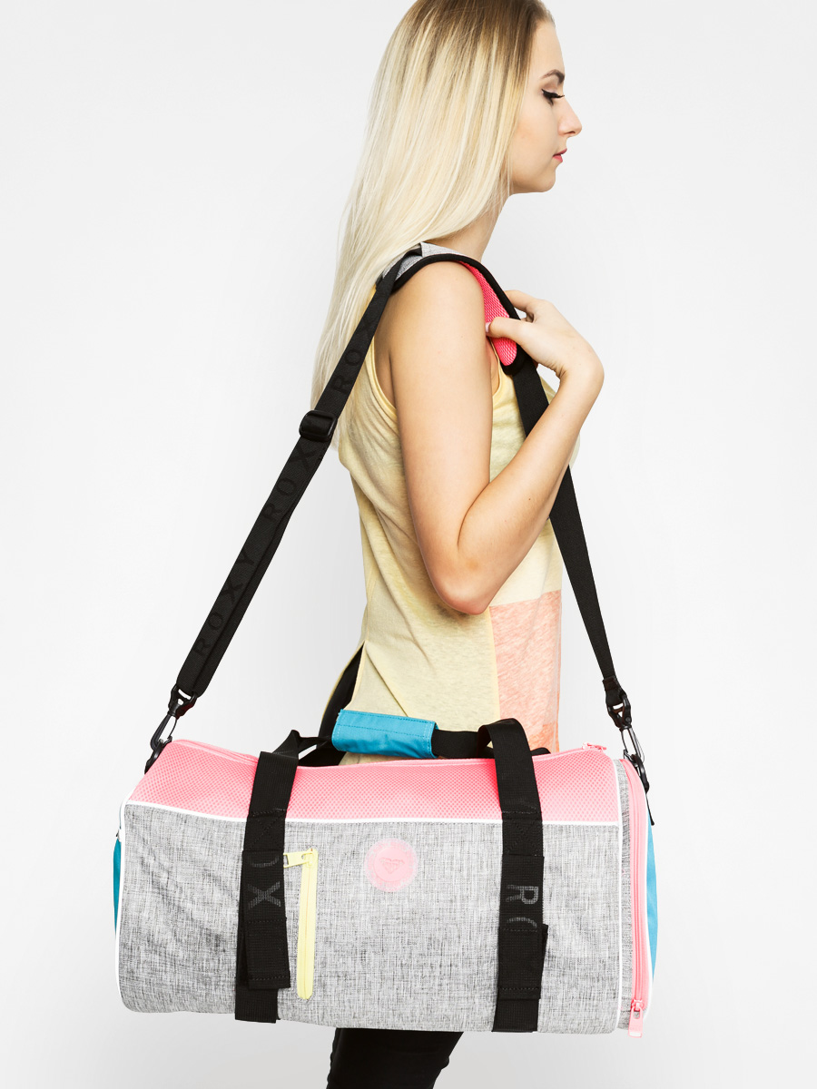 Torba Roxy Ribon Wmn (heather grey/pink)