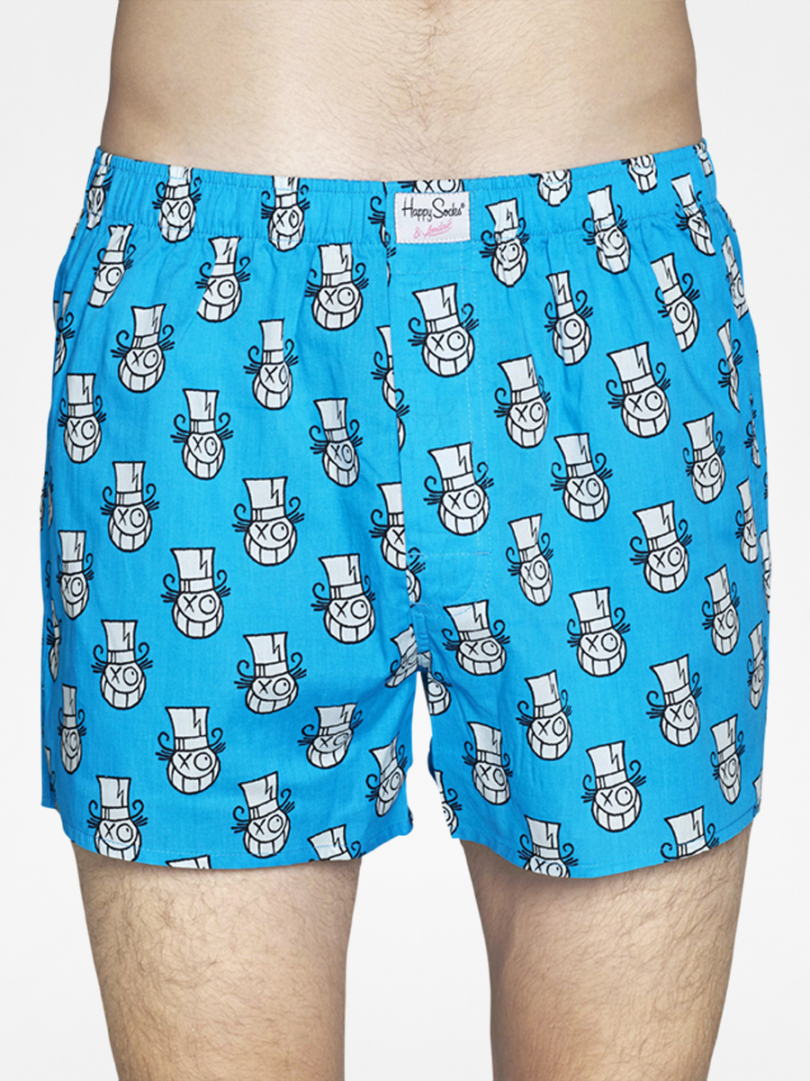 Bokserki Happy Socks Mr A Top Hat (blue)