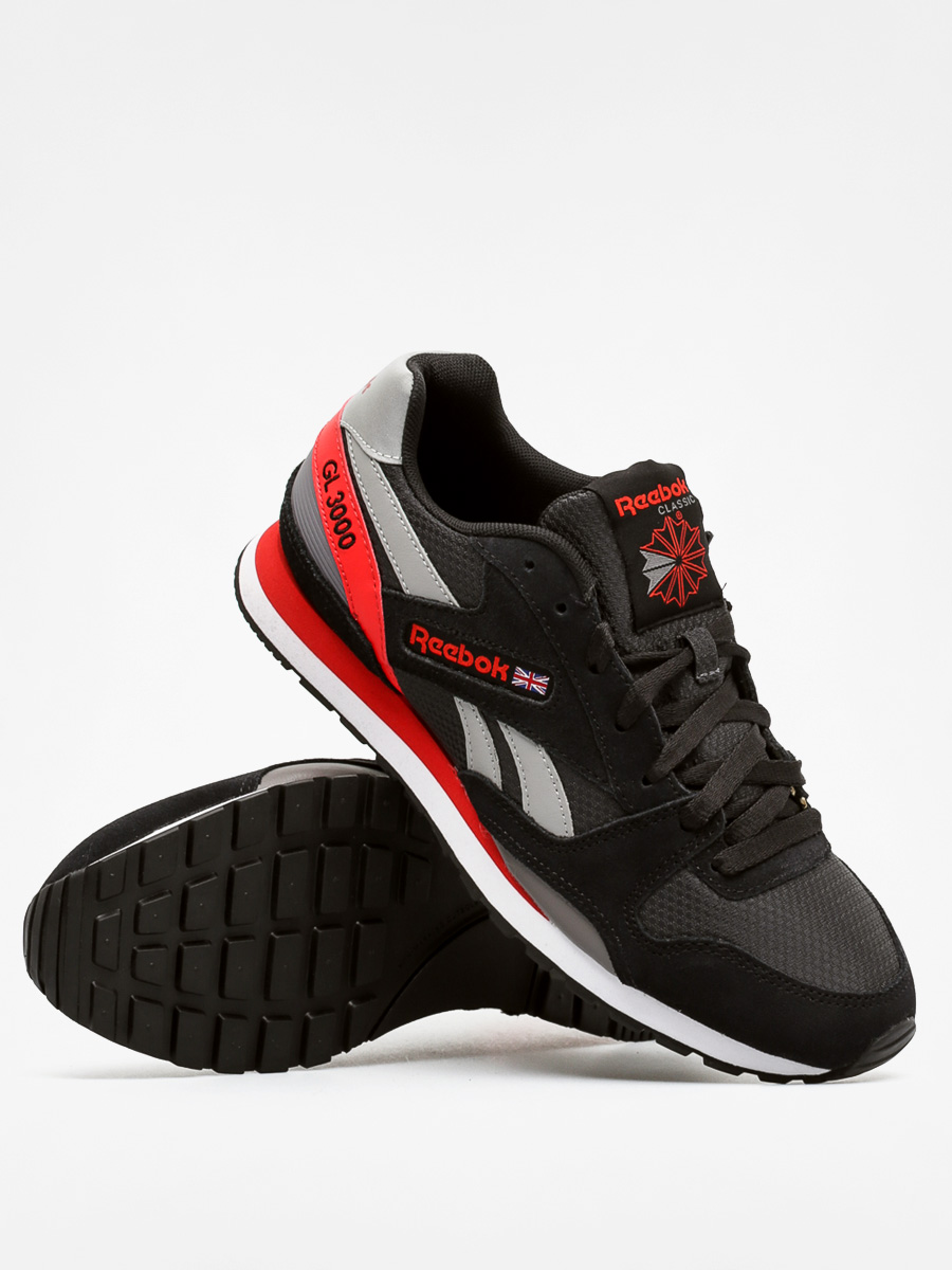 Buty Reebok Gl 3000 (black/gravel/motor red)