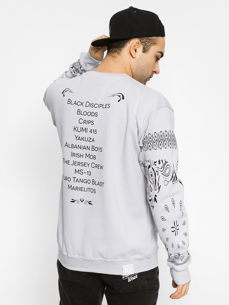 Bluza Diamante Wear Gangs (light grey)