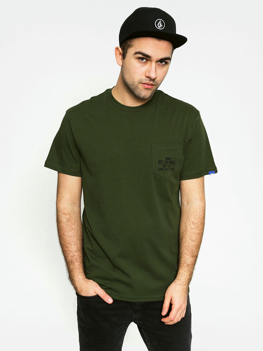 T-shirt Vans Fixed Pocket Tee (rifle green)