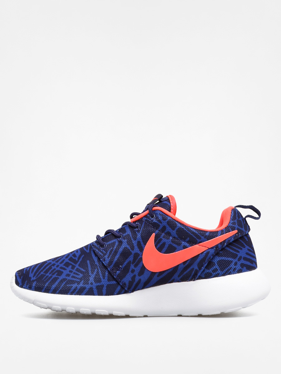 Buty Nike Roshe One Wmn (Print lyl bl/brght crmsn gm ryl wht)