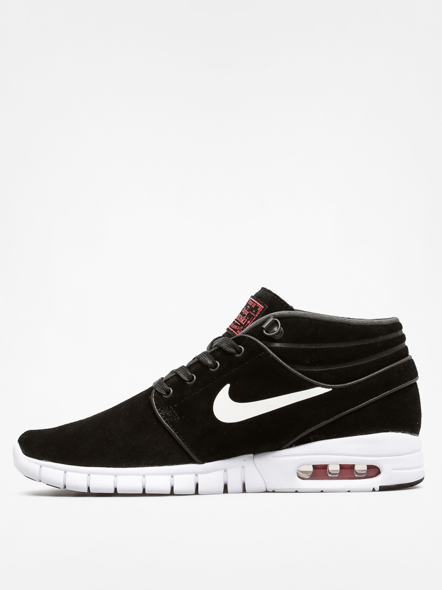 Buty Nike Stefan Janoski Max Mid L (black/white university red)