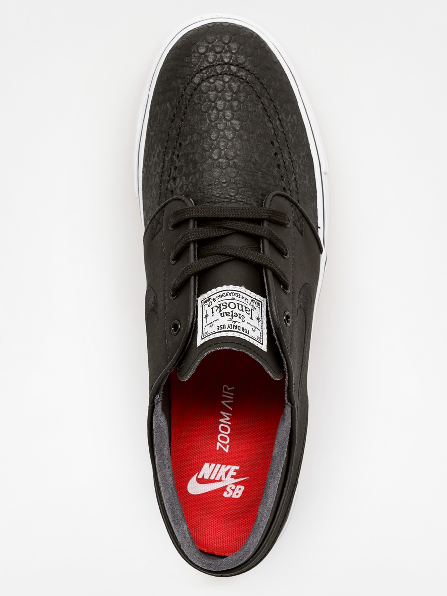 Buty Nike Stefan Janoski L (black/black/white unversty red)