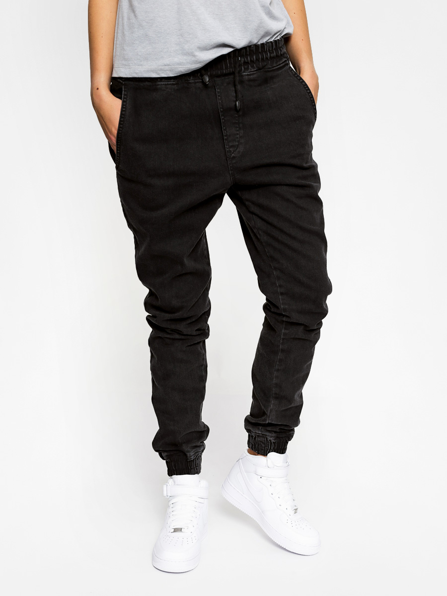Spodnie Diamante Wear Jogger Classic 2 Wmn (black wash jeans)