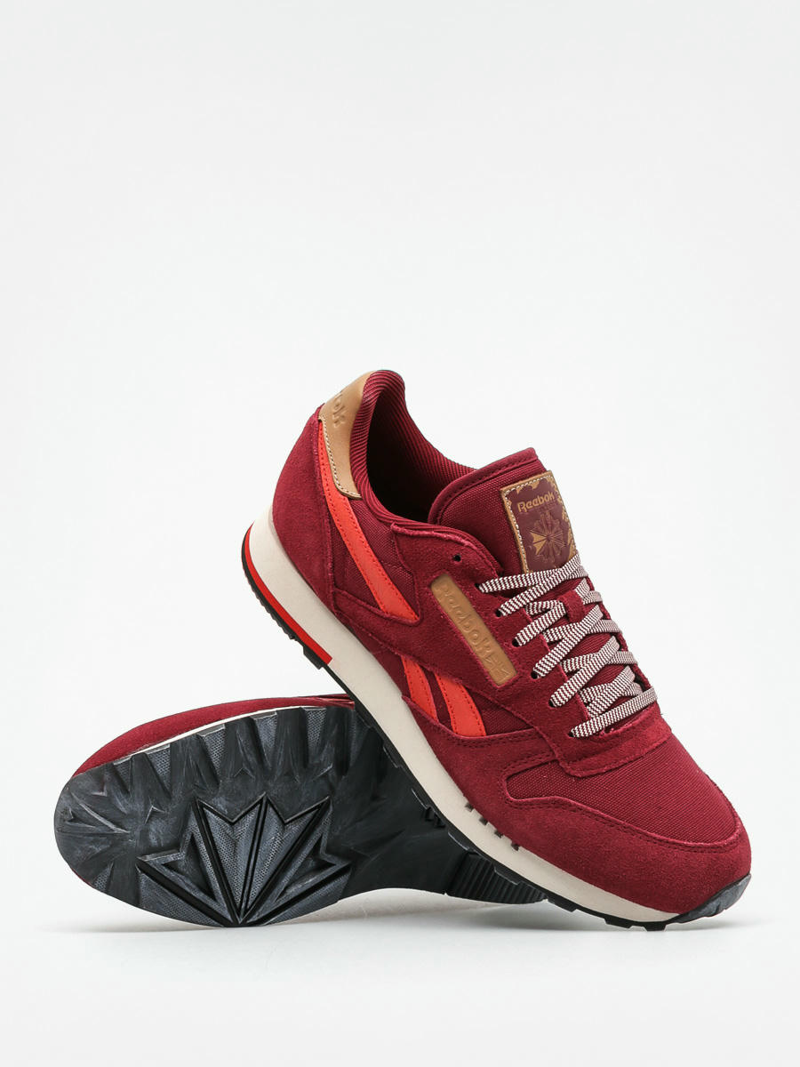 Buty Classic Leather (burgundy/motor red/stucco)