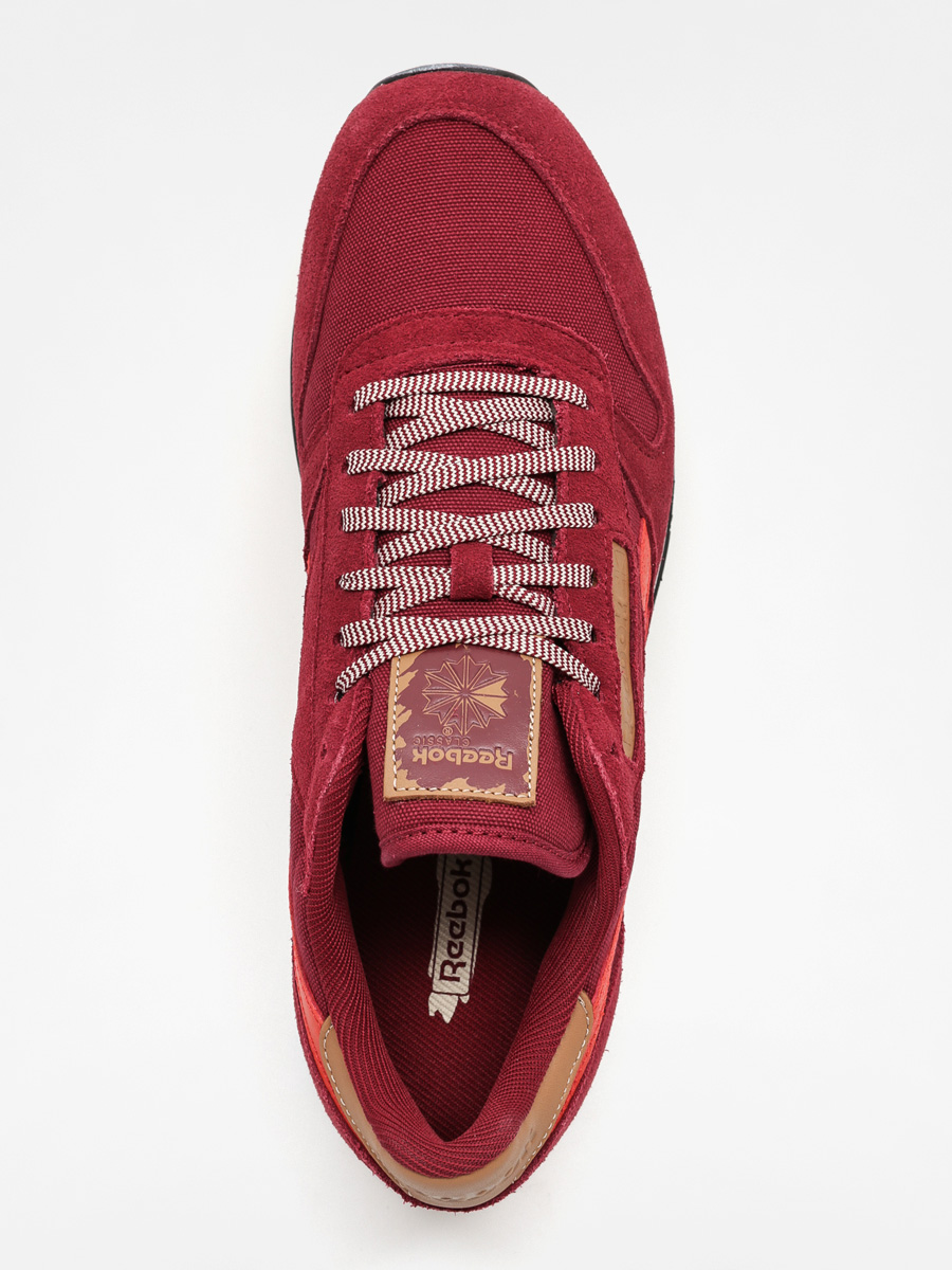 Buty Reebok Classic Leather Utility (burgundy/motor red/stucco)