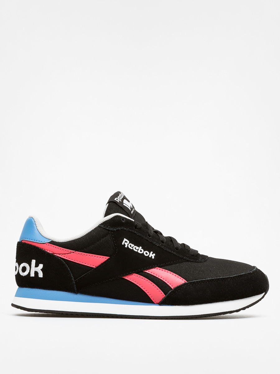 Buty Reebok Royal Classic Jog 2RS Wmn (black/pink/blue/steel/white)