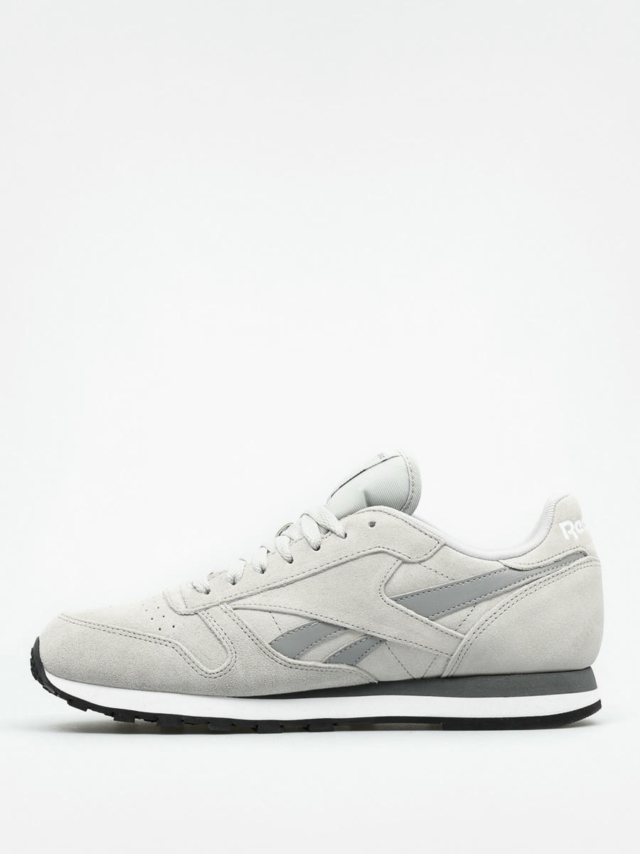 buty reebok classic leather suede black