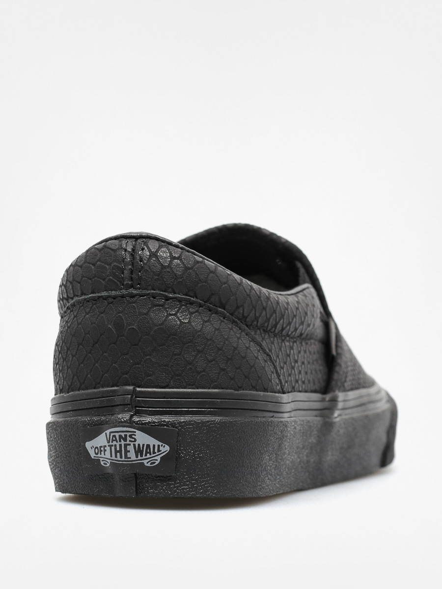 Buty Vans Classic Slip On + (snake leather/black)
