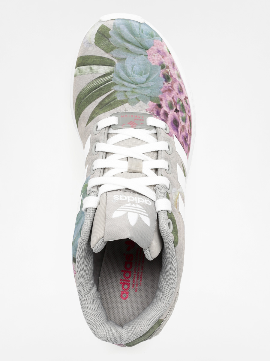 Buty adidas Zx Flux Wmn (mgsogr/ftwwht/luspnk)