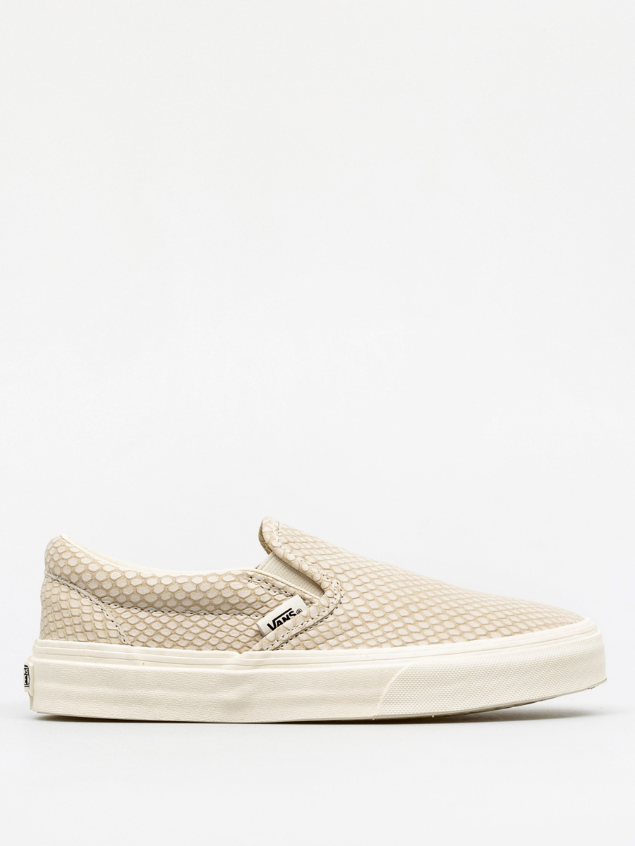 Buty Vans Classic Slip On + (snake leather/antique white)
