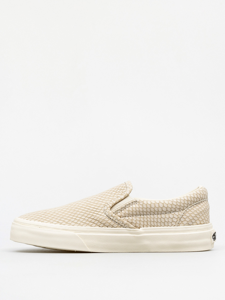 Buty Vans Classic Slip On + (snake leather/antique white)