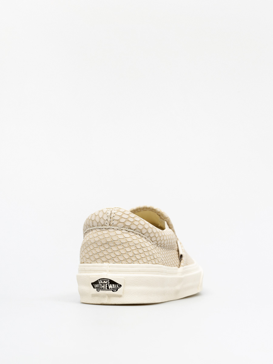 Buty Vans Classic Slip On + (snake leather/antique white)