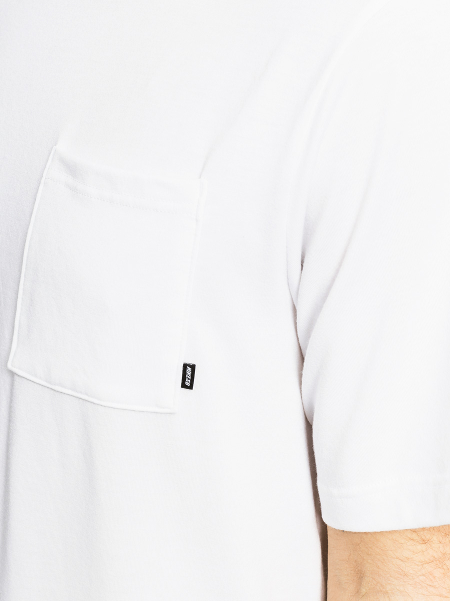 T-shirt Nike Sb Dri Fit Pocket (white/navy)