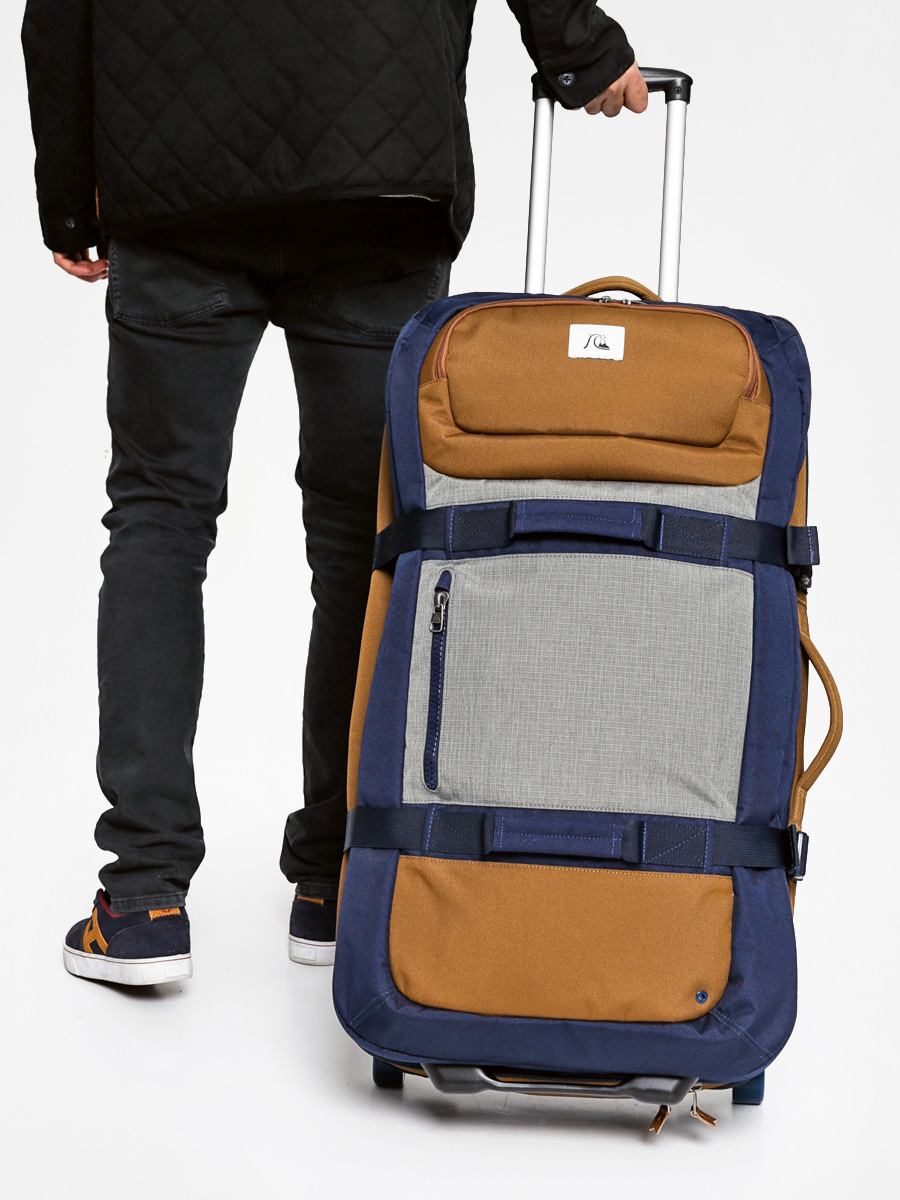 Walizka Quiksilver Reach Mo (navy/brown 100l)