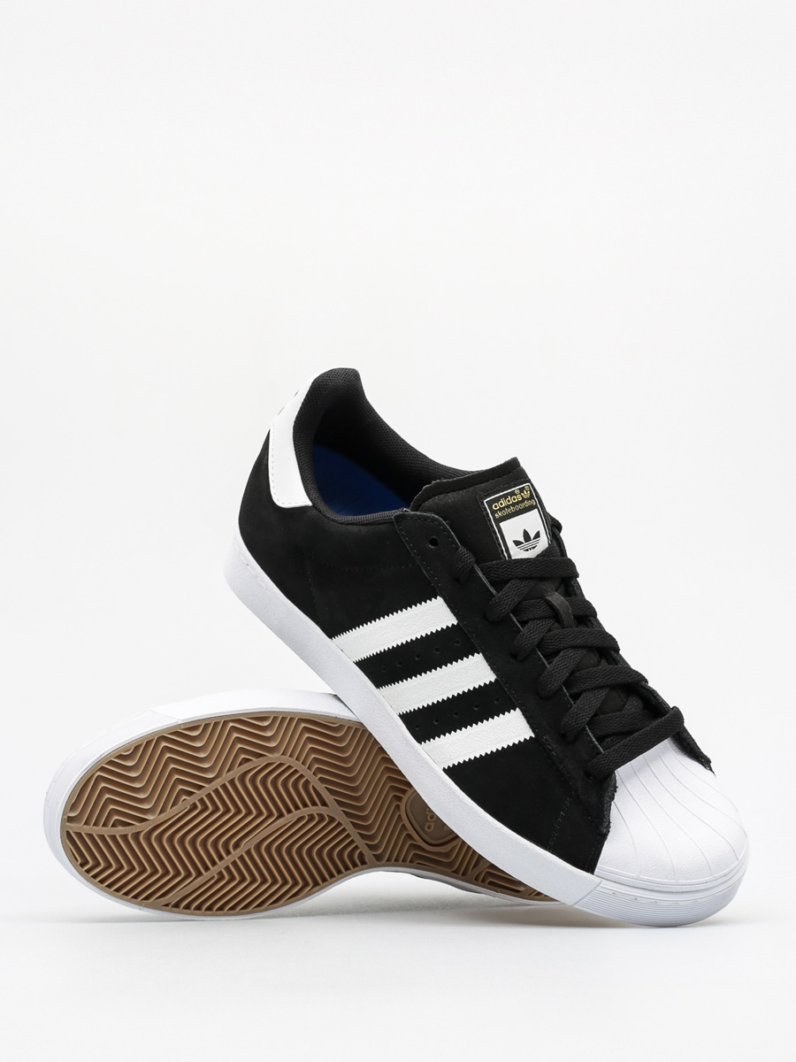 Buty adidas Superstar Vulc Adv - czarny (cblack/ftwwht/goldmt)