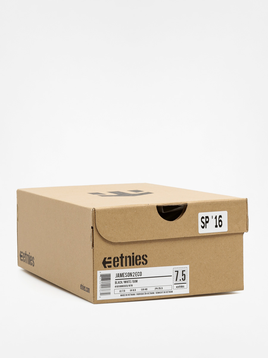 Buty Etnies Jameson 2 (black/white/gum)