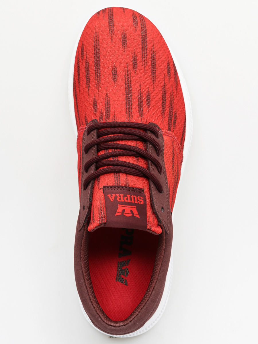 Buty Supra Hammer Run (red/burgundy white)